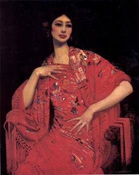 喬治 蘭伯特 The Red Shawl